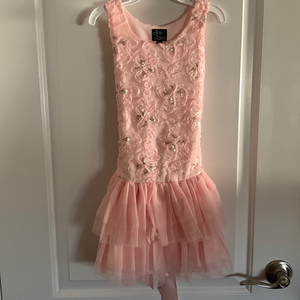 Pink Violet Light Pink Dress